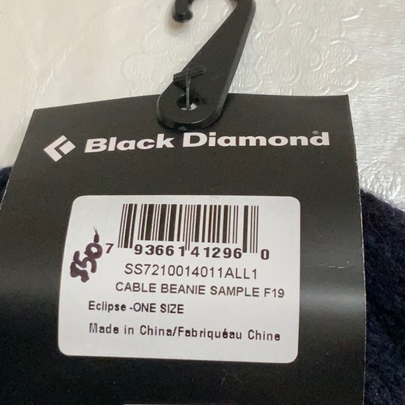 Black Diamond CABLE BEANIE - Navy (Eclipse) - Picture 8 of 11